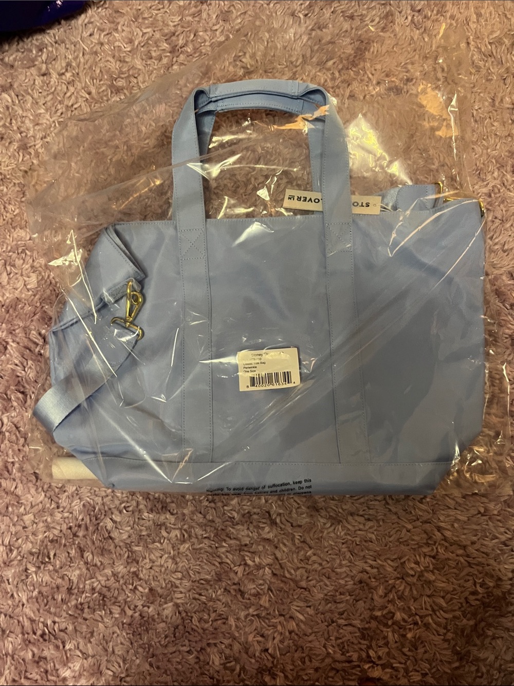 Tote Bag | Periwinkle - Stoney Clover Lane - Picture 2 of 4